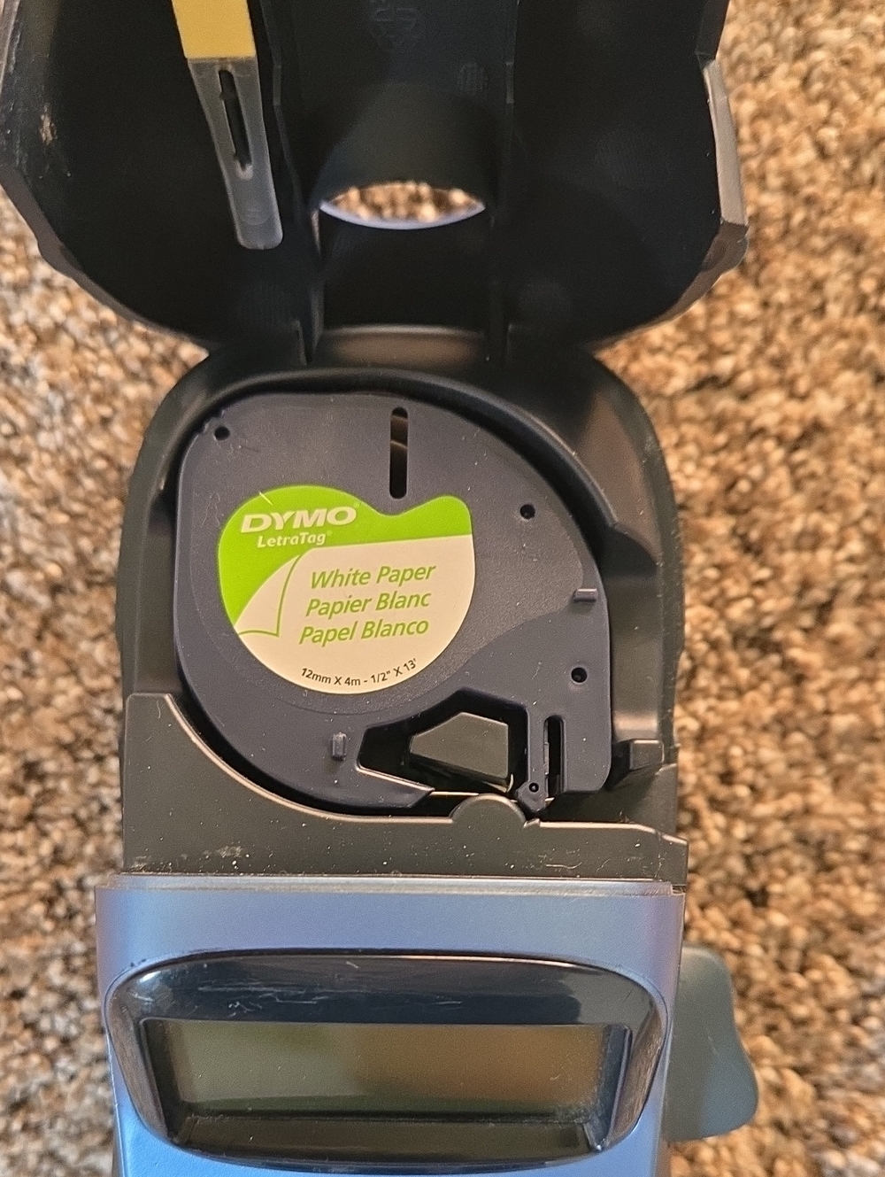 Dymo LetraTag Label Maker in Light Blue - Picture 2 of 3
